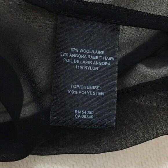 Robert Rodriguez Sweater Wool Angora Blend Top Size Small Quiet Luxury - Picture 4 of 6